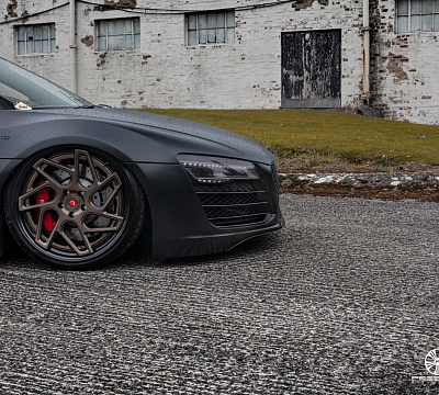 Фото дисков Vossen CG-209T (3-Piece) на Audi R8 (Typ 42)