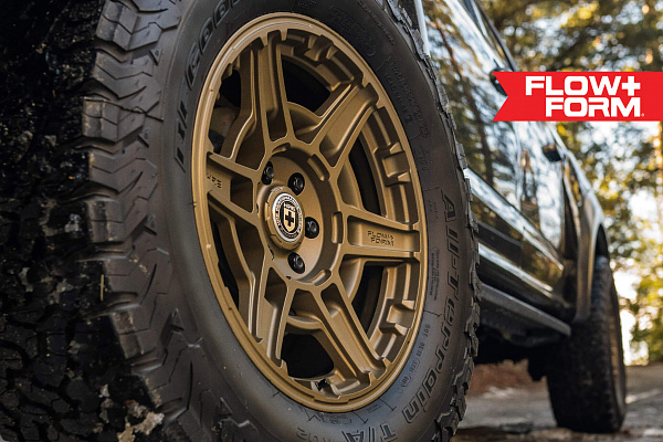 Фото дисков HRE FT1 Сатиновое темное золото на Ford F-150 XIII