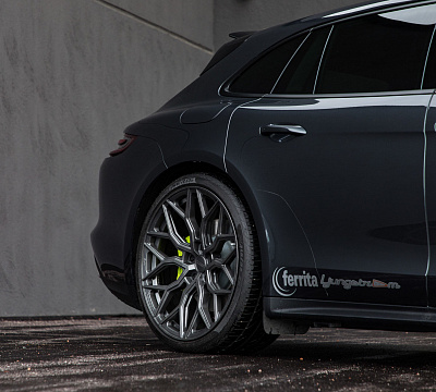 Фото дисков Vossen HF-2 на Porsche Panamera II