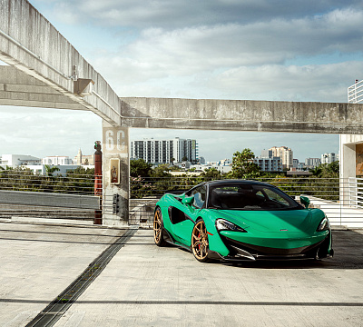 Фото дисков Vossen EVO-3R на McLaren 600