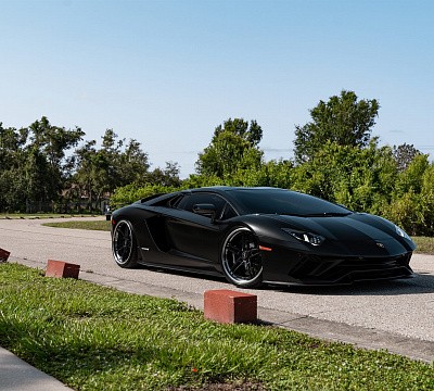 Фото дисков Anrky AN37 на Lamborghini Aventador