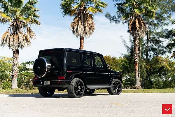 Фото дисков Vossen HF-1 Алмазная проточка на Mercedes-Benz G-Class II