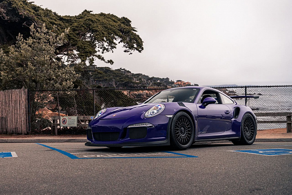 Фото дисков Brixton Forged TR20 Черный сатин на Porsche 911 VII