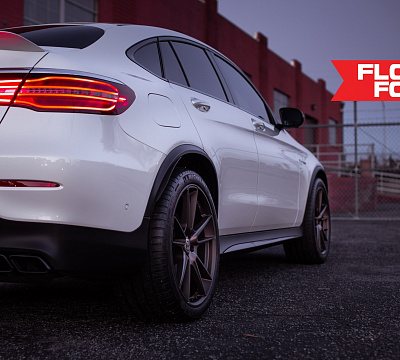 Фото дисков HRE FF04 на Mercedes-Benz GLC (X253, C253)