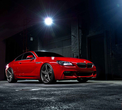 Фото дисков Vossen CV3 на BMW 6/M6 (F06/F13/F12)