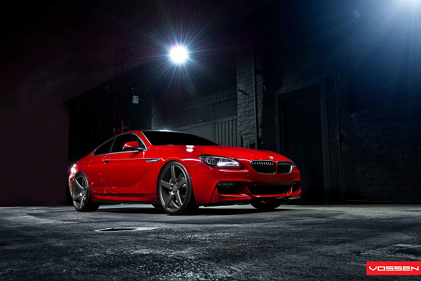 Фото дисков Vossen CV3 Сатиновый графит на BMW 6/M6 (F06/F13/F12)