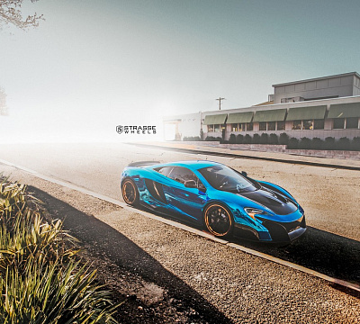 Фото дисков Strasse Wheels SV1 Deep Concave FS на McLaren 650S