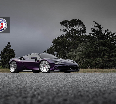 Фото дисков HRE 515 GTM на Ferrari SF90