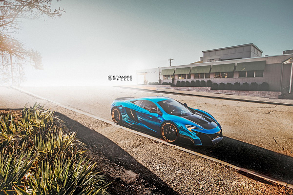 Фото дисков Strasse Wheels SV1 Deep Concave FS Другой цвет на McLaren 650S