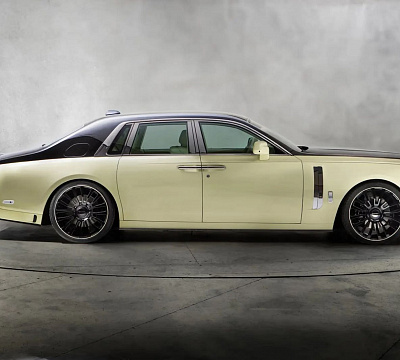 Фото дисков Mansory Y.8 на Rolls-Royce Phantom