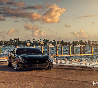 Фото дисков NOVITEC NF11 на Ferrari 812