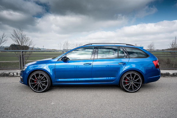 Фото дисков ABT Sport ER-C Алмазная проточка на Skoda Octavia III