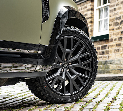 Фото дисков Kahn RS 3.0 на Land Rover Defender II