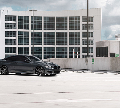 Фото дисков Vossen HF-2 на BMW 4/M4 (F32/F82)