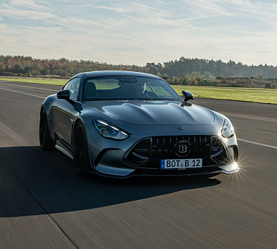 Фото дисков BRABUS Monoblock Z (Platinum Edition) на Mercedes-Benz AMG GT II