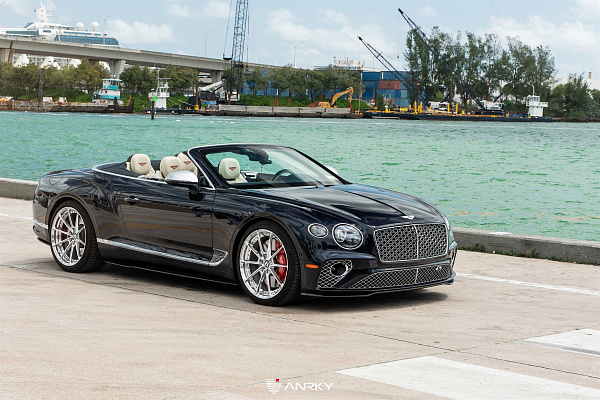 Фото дисков Anrky AN28 Полированный лак на Bentley Continental GT III