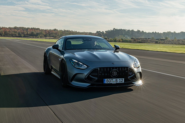 Фото дисков BRABUS Monoblock Z (Platinum Edition) Черный глянец на Mercedes-Benz AMG GT II