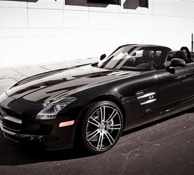 Фото дисков CEC C883 на Mercedes-Benz SLS AMG
