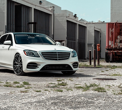 Фото дисков Vossen HF-2 на Mercedes-Benz S-Class (W222, C217)