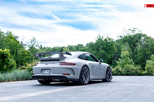 Фото дисков Anrky AN22 Глянцевый тонированный лак на Porsche 911 VII