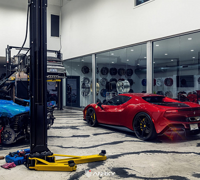 Фото дисков Anrky AN17 на Ferrari 296