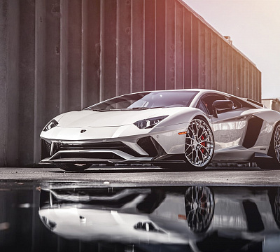 Фото дисков Anrky AN20 на Lamborghini Aventador
