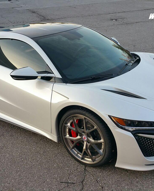 Фото дисков S101 Глянцевый темный лак на Acura NSX II