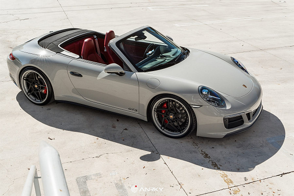 Фото дисков Anrky S3-X3 Черный сатин на Porsche 911 VII