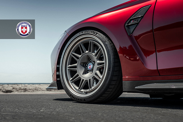 Фото дисков HRE 528 Сатиновый графит на BMW 3/M3 (G2x/G80)