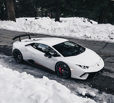 Фото дисков Brixton Forged PF10 на Lamborghini Huracan