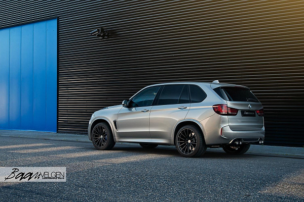 Фото дисков HRE P103 Черный сатин на BMW X5/X5 M (F15/F85)