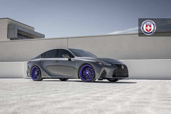 Фото дисков HRE P103SC Другой цвет на Lexus IS III