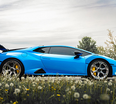 Фото дисков Brixton Forged MW03 на Lamborghini Huracan