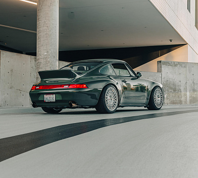 Фото дисков HRE 501M на Porsche 911 IV
