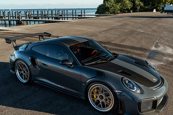 Фото дисков Anrky JDX-314 Сатиновое золото на Porsche 911 VII
