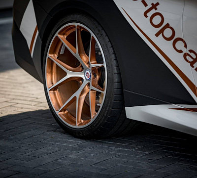 Фото дисков HRE P101 на BMW 4/M4 (F32/F82)