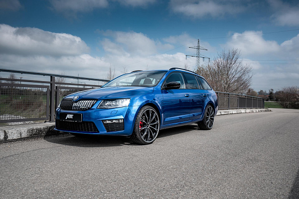 Фото дисков ABT Sport ER-C Алмазная проточка на Skoda Octavia III