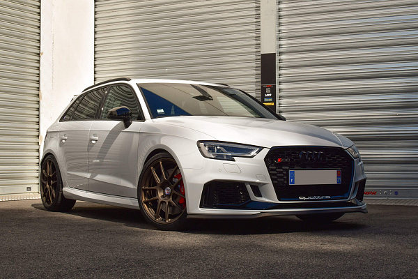 Фото дисков HRE RC104 Сатиновая бронза на Audi A/S/RS 3 (8V)