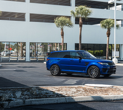 Фото дисков Vossen HF-2 на Range Rover Sport II