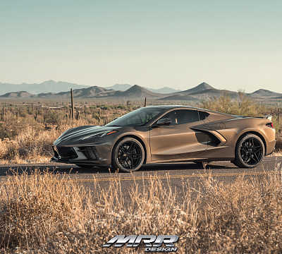 Фото дисков MRR M755 на Chevrolet Corvette C8