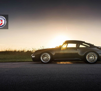 Фото дисков HRE 300 на Porsche 911 IV