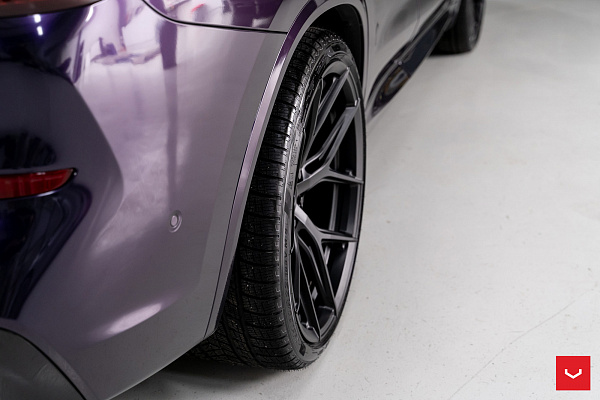 Фото дисков Vossen HF-5 Черный сатин на BMW X3/X3 M (G01/F97)