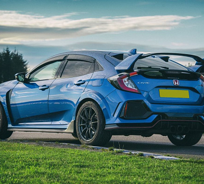 Фото дисков Bola FLB на Honda Civic Type R FK8
