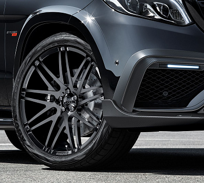 Фото дисков BRABUS Monoblock F (Platinum Edition) на Mercedes-Benz GLS (X166)