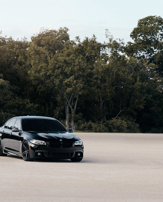 Фото дисков HF-1 Черный сатин на BMW 5/M5 (F10)