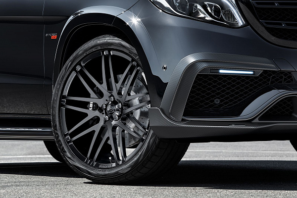Фото дисков BRABUS Monoblock F (Platinum Edition) Черный глянец на Mercedes-Benz GLS (X166)