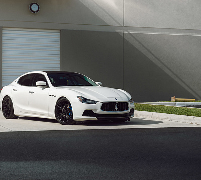 Фото дисков Vossen M-X3 на Maserati Ghibli