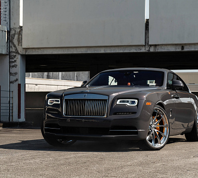 Фото дисков HRE S204H на Rolls-Royce Wraith