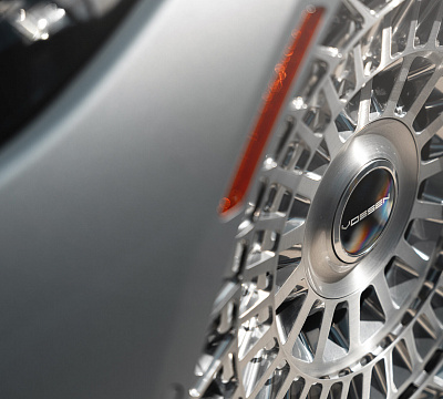 Фото дисков Vossen LC3-13T на Mercedes-Benz EQS