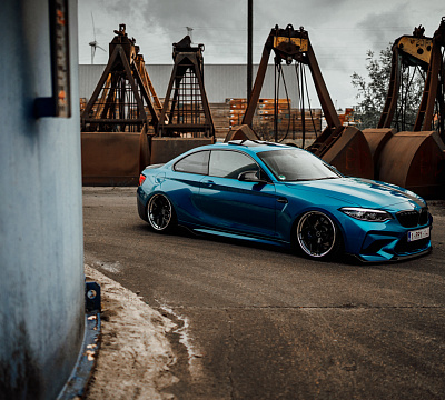 Фото дисков Brixton Forged PF5 на BMW 2/M2 (F22/F87)